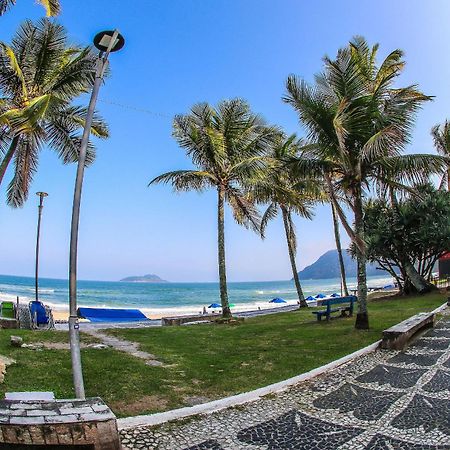 1E-Pe Na Areia Da Praia Do Tombo, 3 Quartos, Ar Cond, 2 Banheiros+Roupas De Cama Guarujá Exterior foto