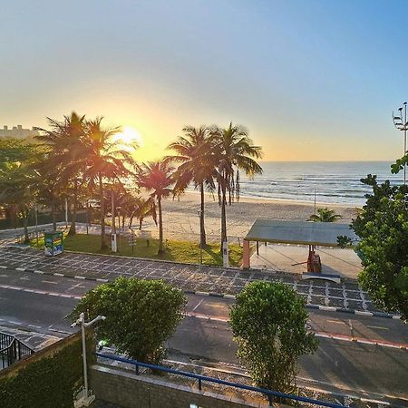 1E-Pe Na Areia Da Praia Do Tombo, 3 Quartos, Ar Cond, 2 Banheiros+Roupas De Cama Guarujá Exterior foto