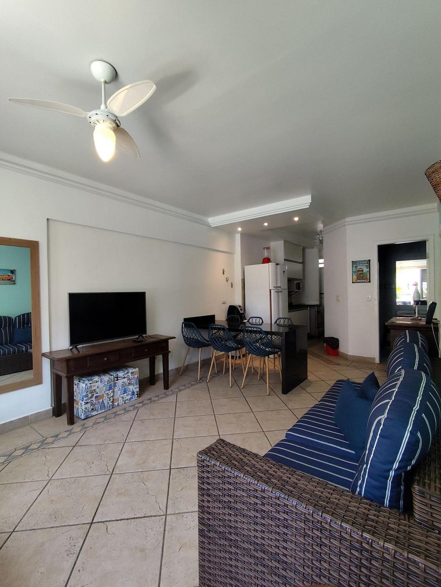 1E-Pe Na Areia Da Praia Do Tombo, 3 Quartos, Ar Cond, 2 Banheiros+Roupas De Cama Guarujá Exterior foto
