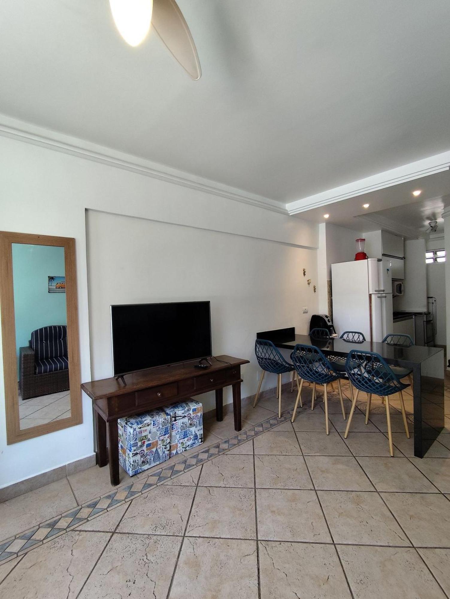 1E-Pe Na Areia Da Praia Do Tombo, 3 Quartos, Ar Cond, 2 Banheiros+Roupas De Cama Guarujá Exterior foto